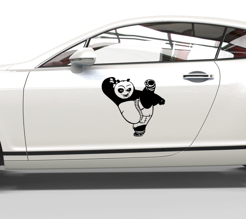 37028 Kung Fu Panda - Po Aufkleber